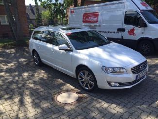 Kombi mieten für den Winterurlaub - der Volvo V70