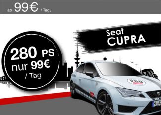 Seat Cupra Sportwagen mieten