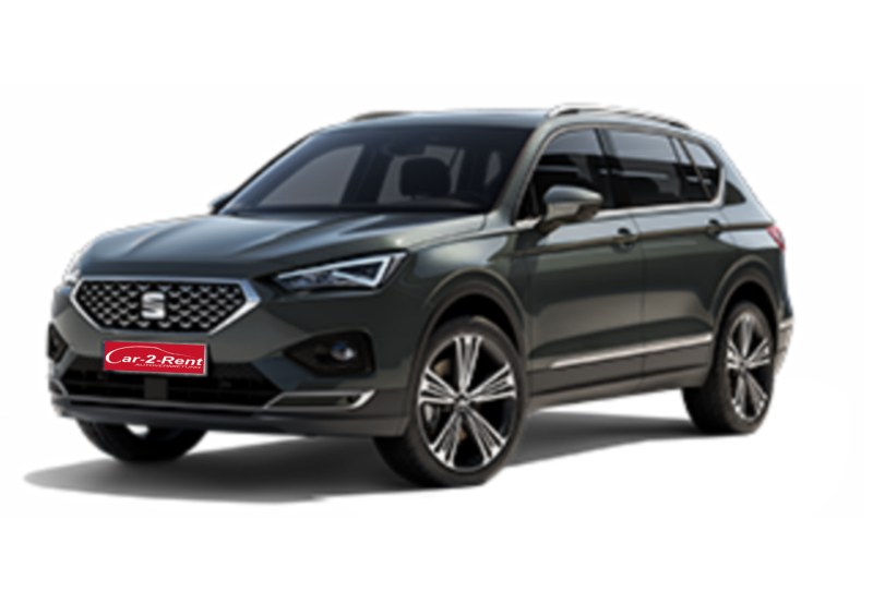 Der neuer SEAT Tarraco als Mietwagen in Hamburg